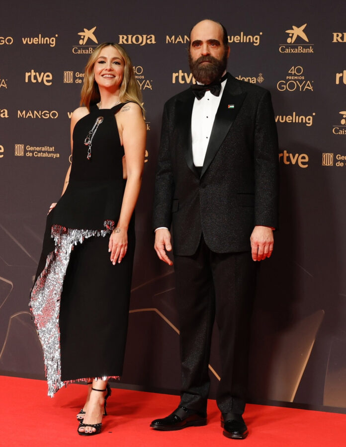 Luis Tosar en la alfombra roja de los Premios Goya 2026