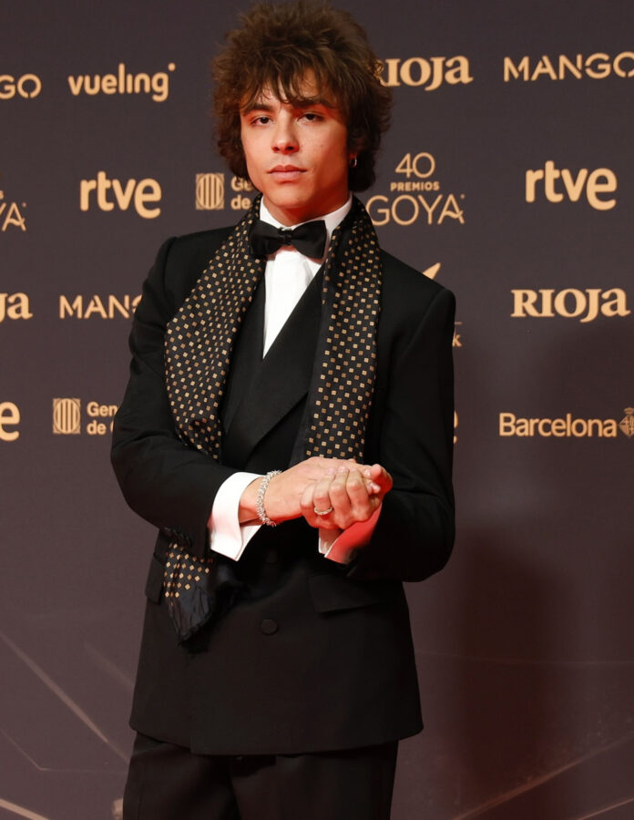 El actor Mitch en los Premios Goya 2026