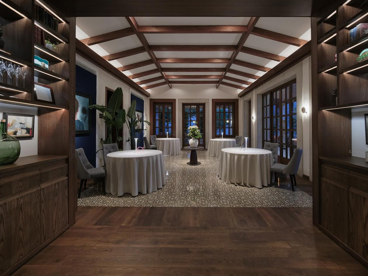 Comedor del restaurante Voro de Mallorca