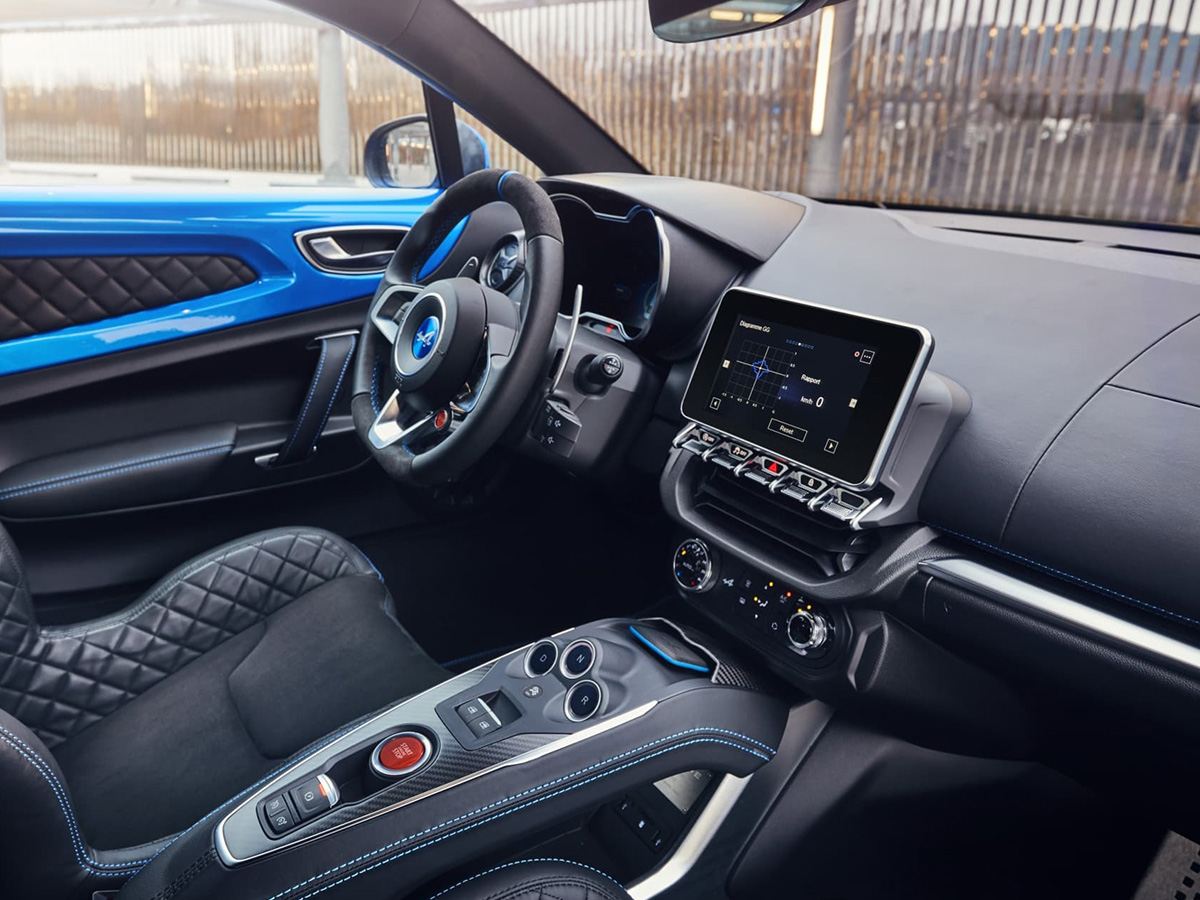 Alpine A110 Interior