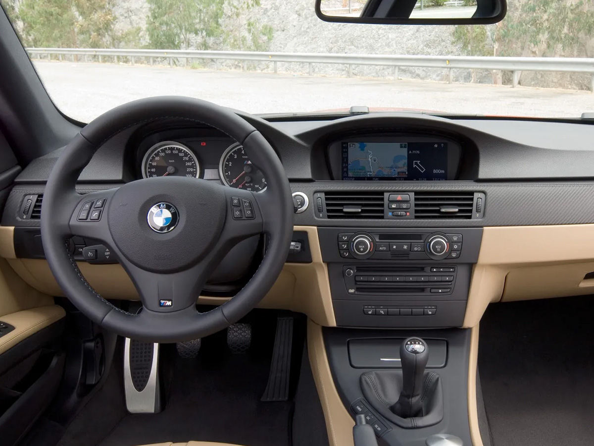 BMW M3 E92 interior