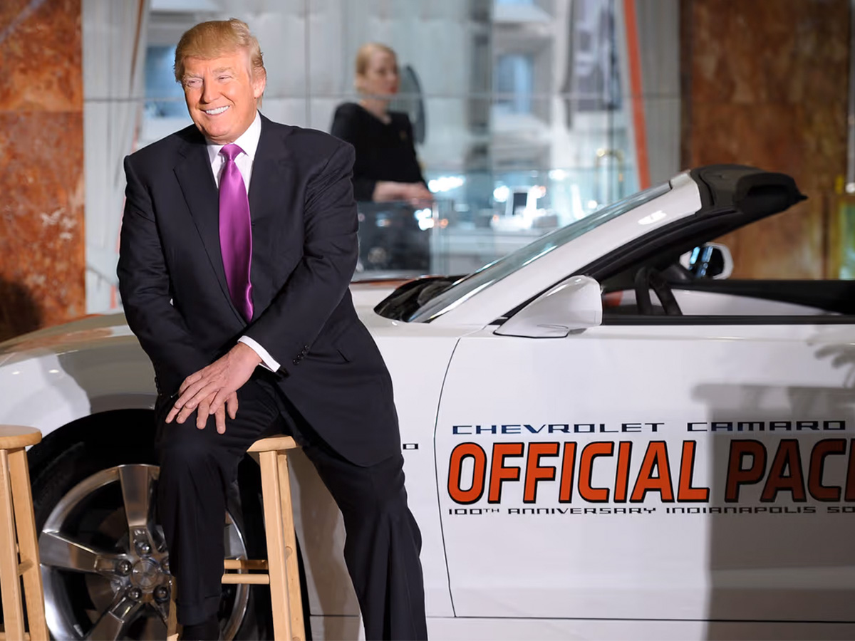 Chevrolet Camaro Indianapolis 500 Pace Car de Donald Trump