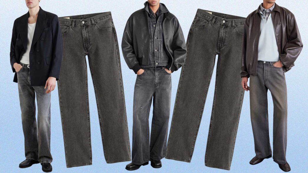 Cómo combinar pantalones grises de hombre