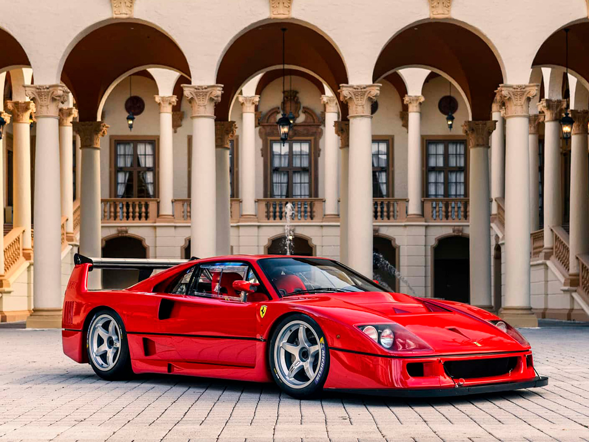 Ferrari F40 rojo