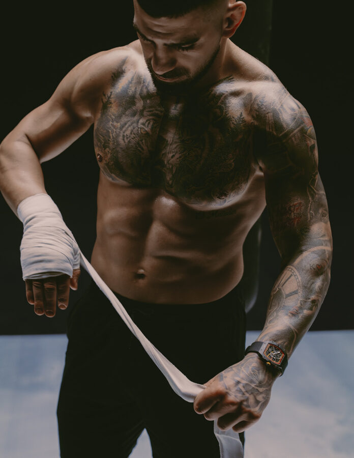 ILIA TOPURIA sesión de fotos con un reloj Richard Mille 2026