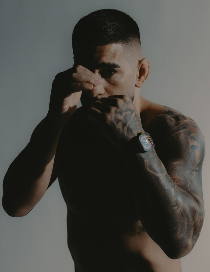 ILIA TOPURIA sesión de fotos con un reloj Richard Mille 2026