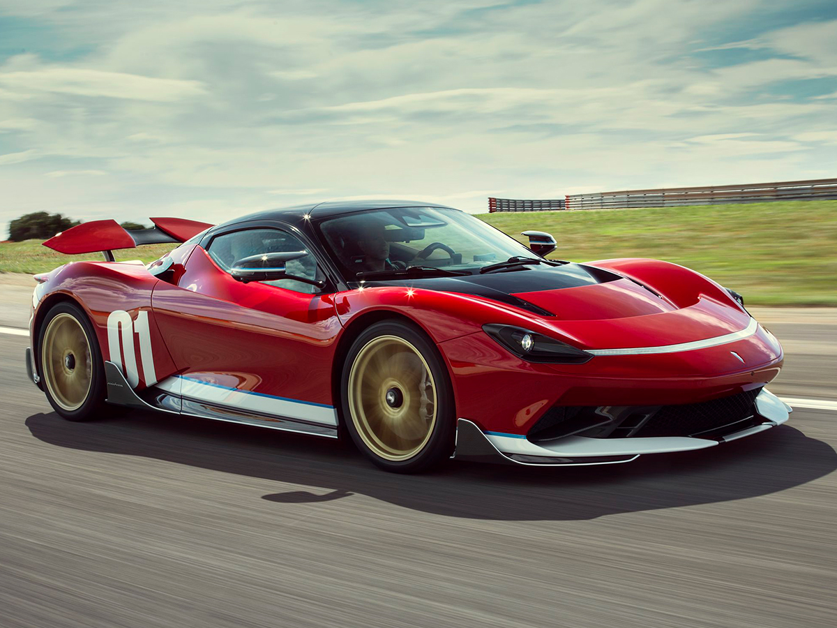 Pininfarina Battista rojo