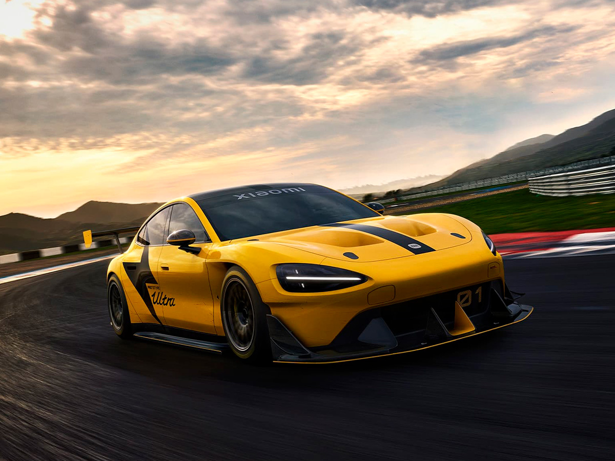 Xiaomi SU7 Ultra Prototype amarillo 2026