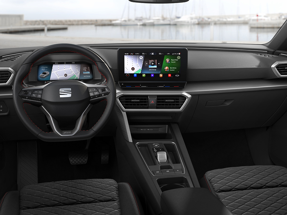 Interior del nuevo SEAT León