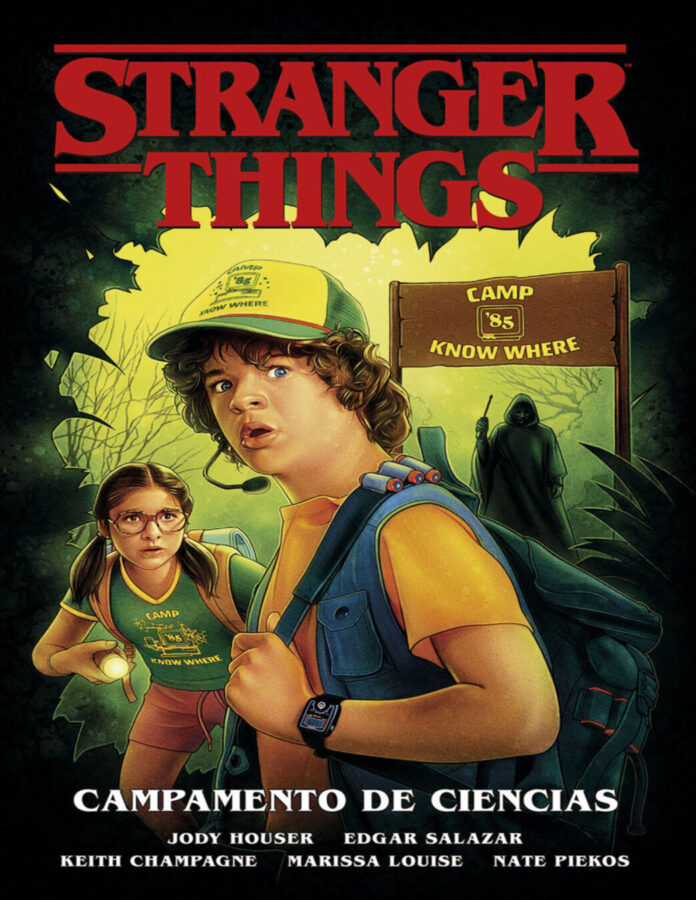 Cómic Stranger Things: Campamento de ciencias