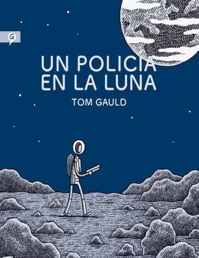 Un policía en la luna, de Tom Gauld