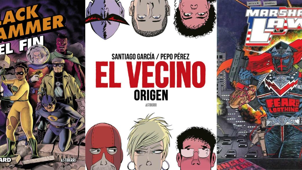 Comics superhéroes diferentes