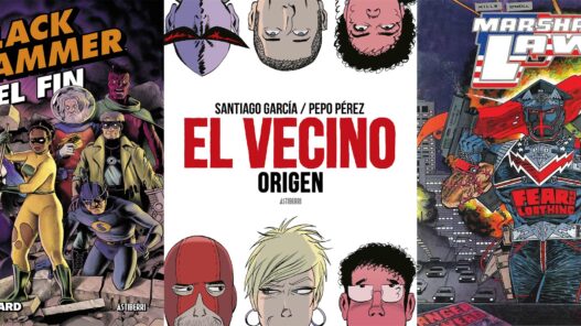 Comics superhéroes diferentes