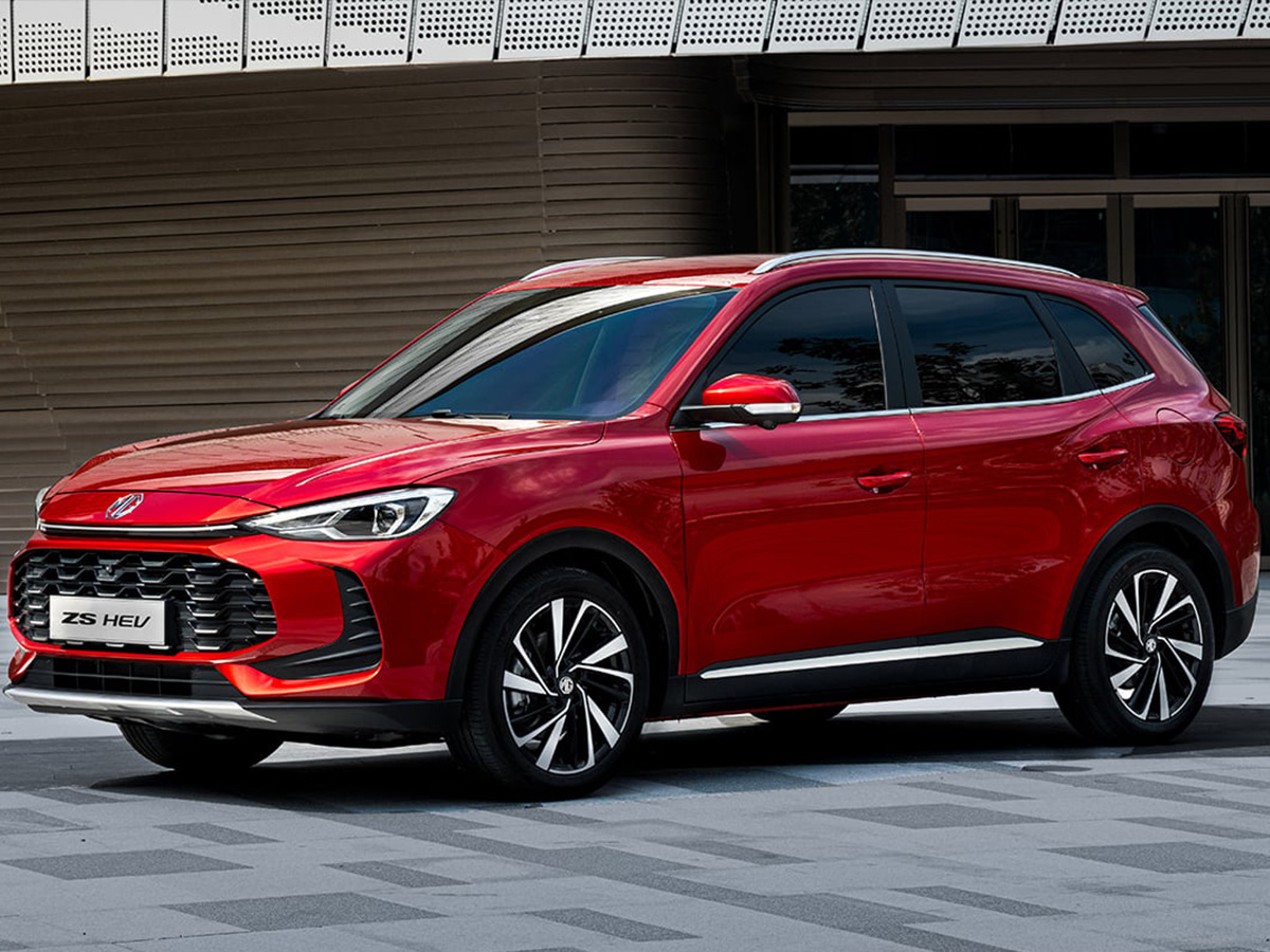MG ZS rojo