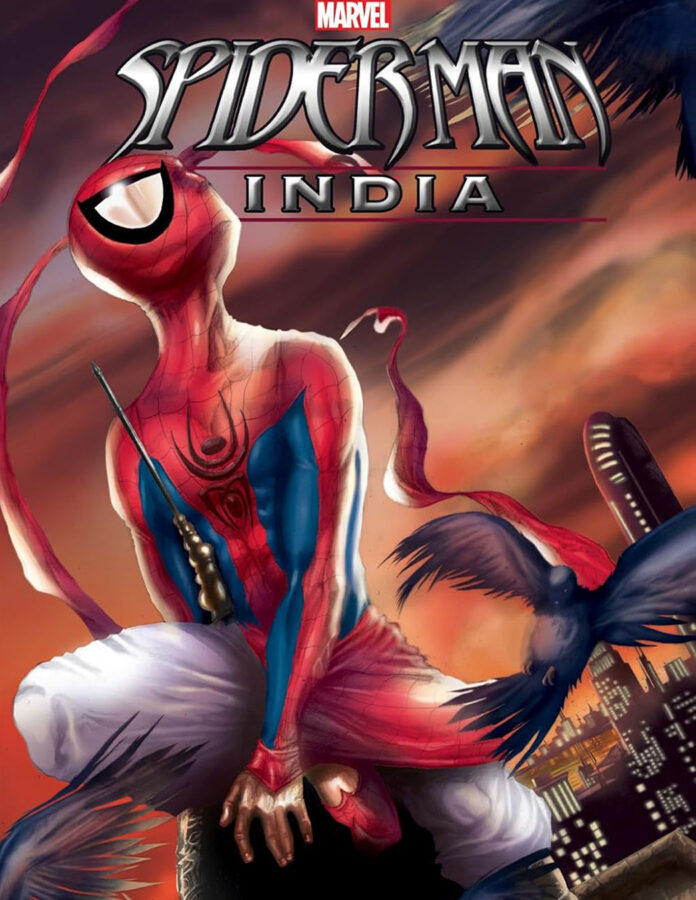Portada comic Spiderman India