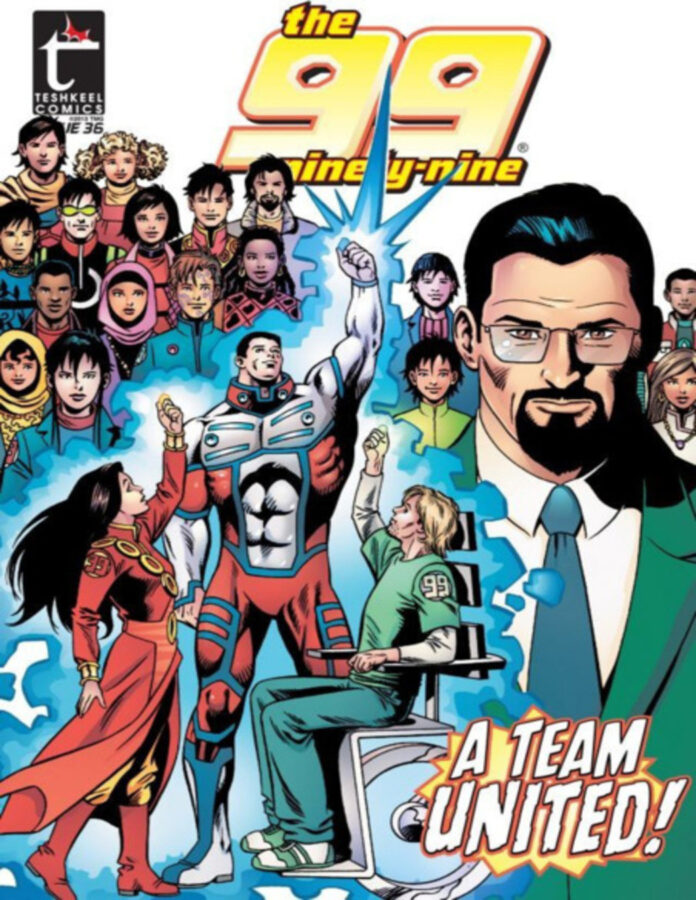Los mejores cómics de súperheroes The 99, de Naif Al-Mutawa