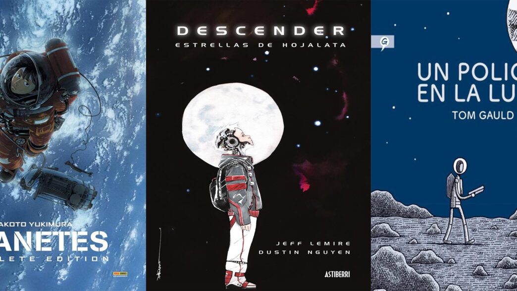 Portadas de algunos de los mejores cómics sobre el espacio