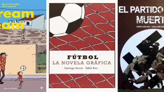 Portadas de algunos de los mejores cómics sobre fútbol