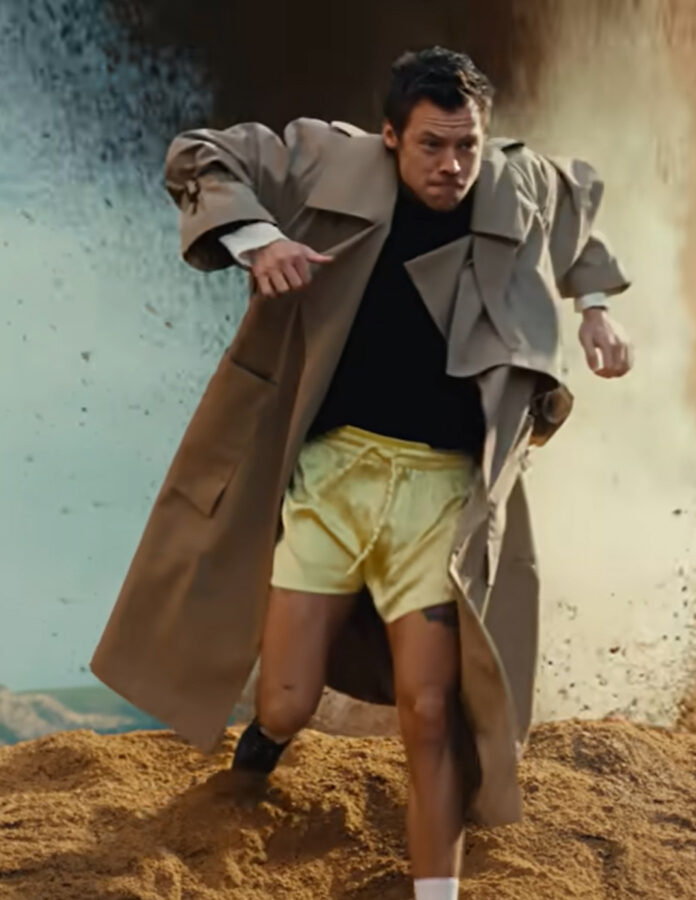 look Harry Styles en el videoclip American Girls