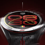 TAG Heuer acaba de presentar un reloj que te conecta a la Fórmula 1 en tiempo real y cambia de circuito en tu muñeca cada fin de semana TAG Heuer Connected Calibre E5 45mm x Formula 1 con esfera Race Track del Gran Premio de Bélgica