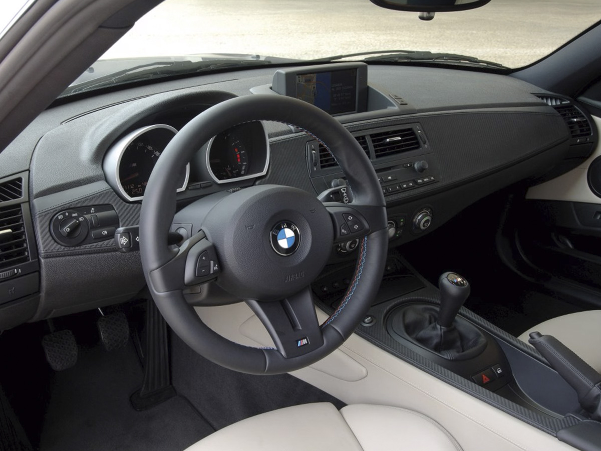 BMW Z4 M interior