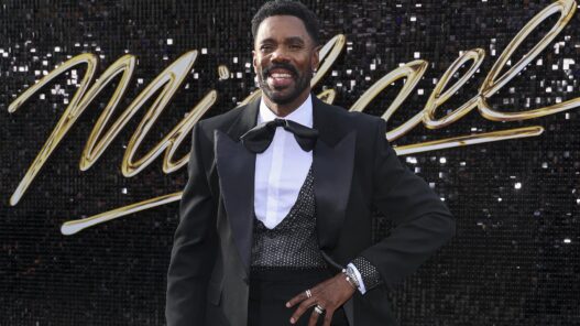 Colman Domingo con reloj OMEGA Seamaster Aqua Terra en el estreno de Michael.