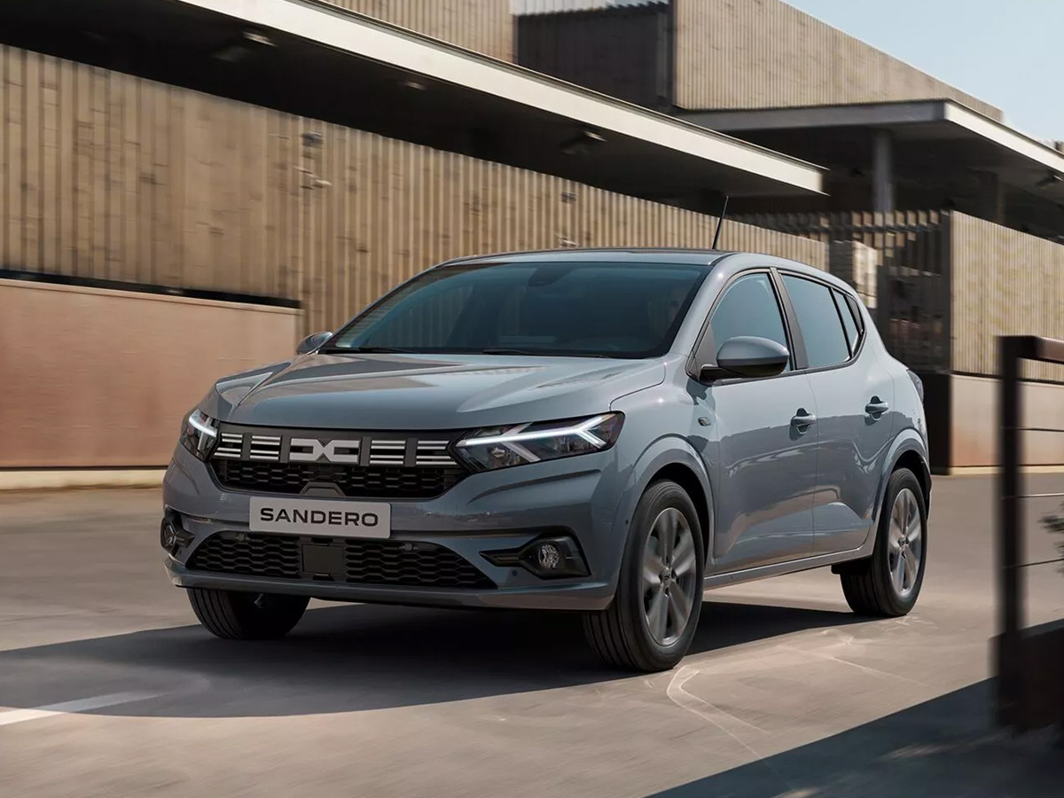 Dacia Sandero gris azulado