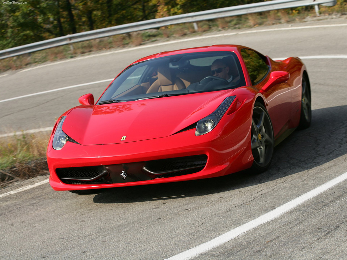 Ferrari 458 Itaia rojo