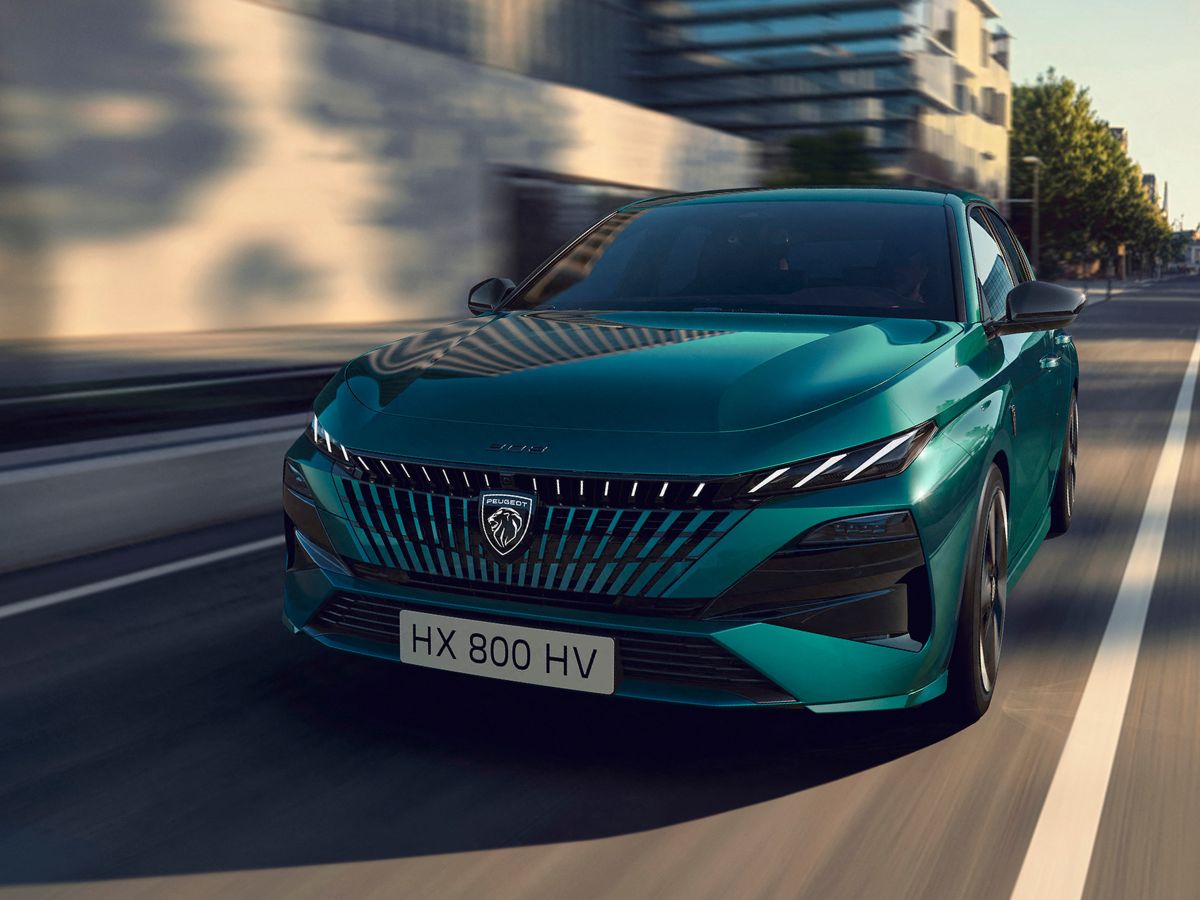 Frontal Peugeot 308 2026