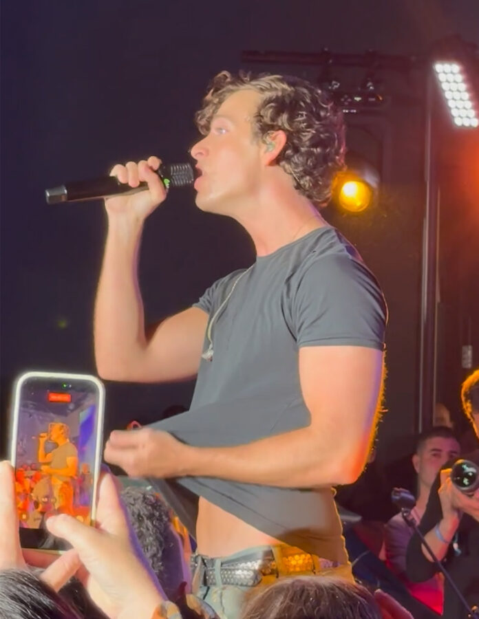 Guitarricadelafuente durante su concierto Cupra City Garage Madrid