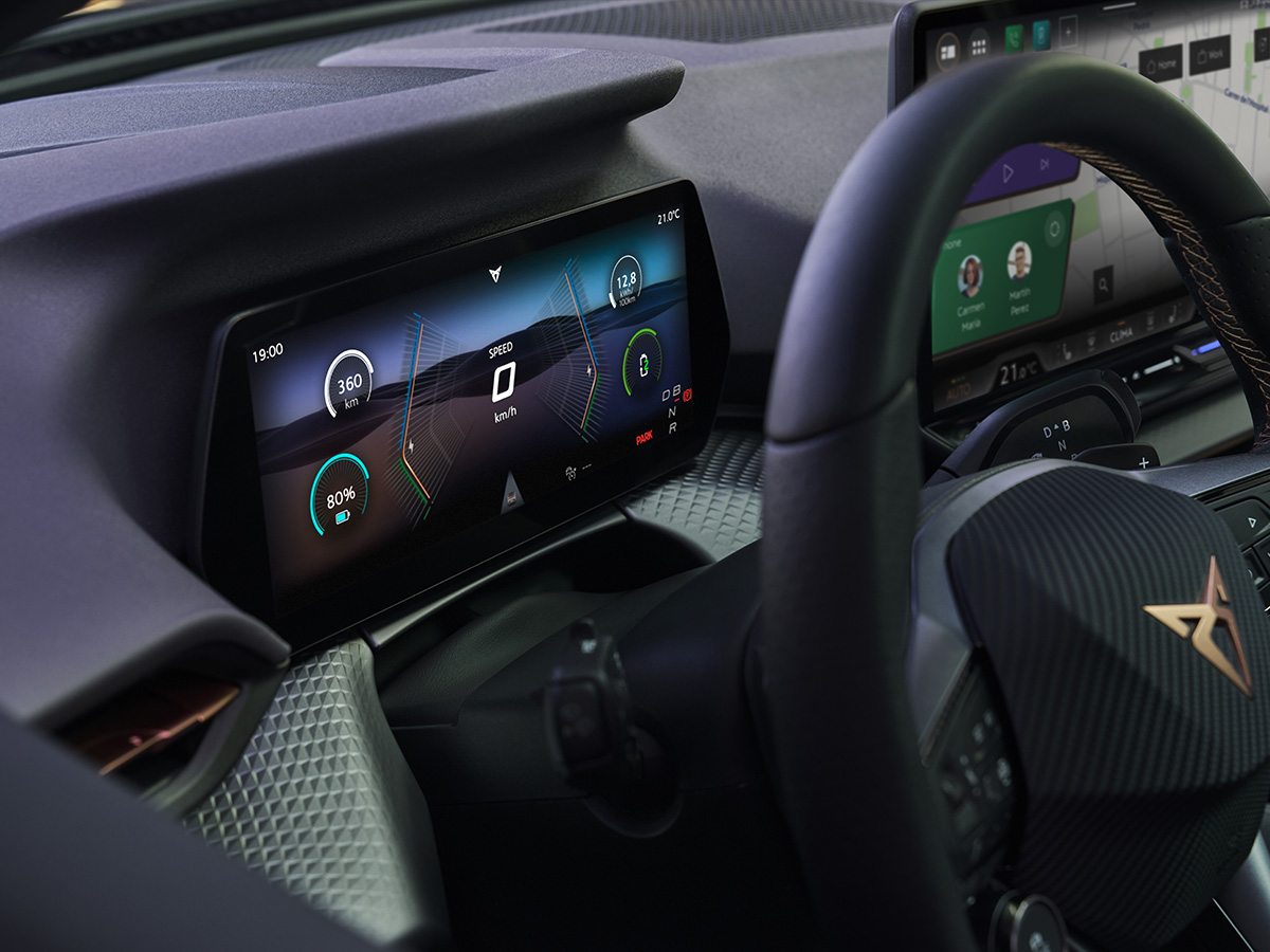 Instrumentación del nuevo Cupra Raval