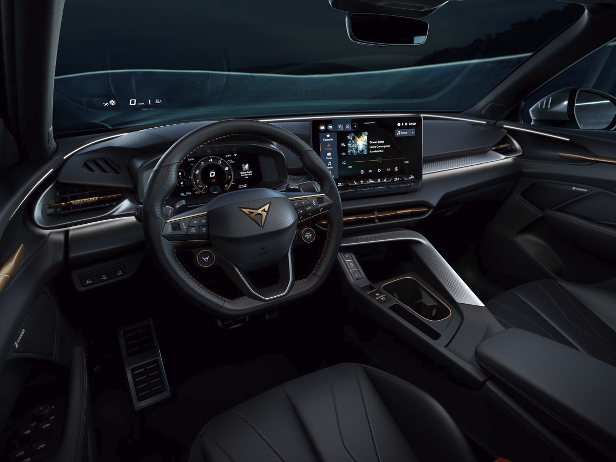 Interior del CUPRA Formentor