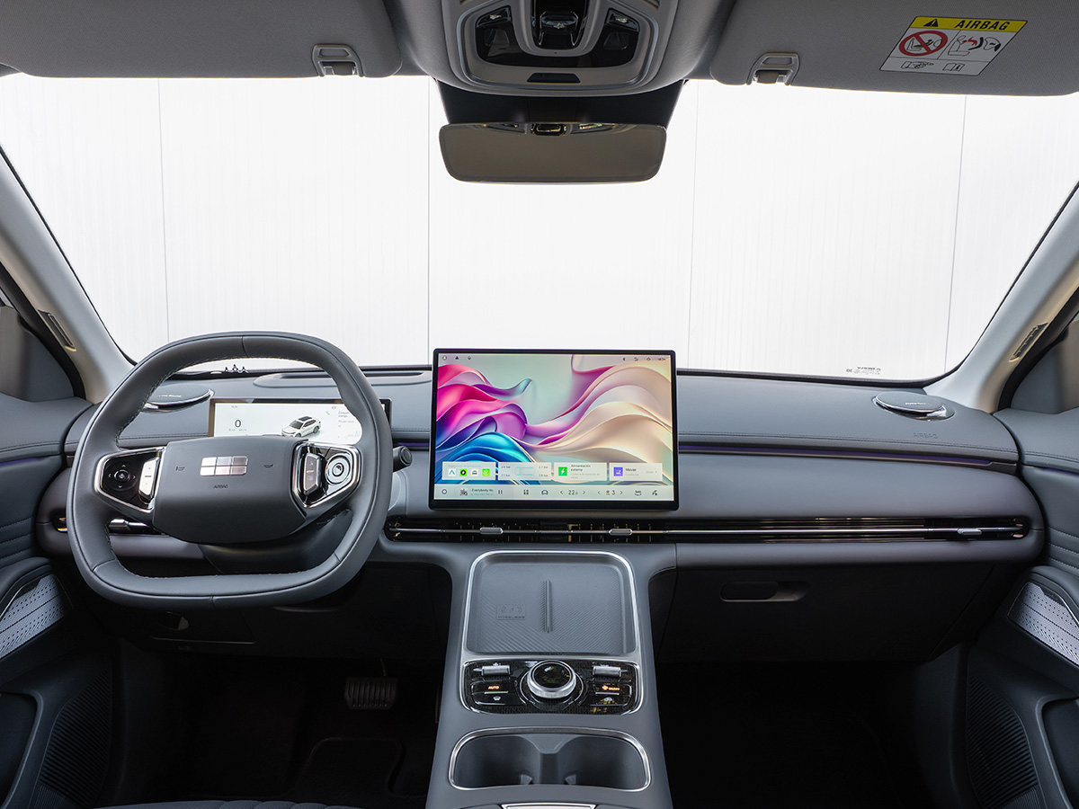 Asientos delanteros del nuevo Geely Starray EM-i