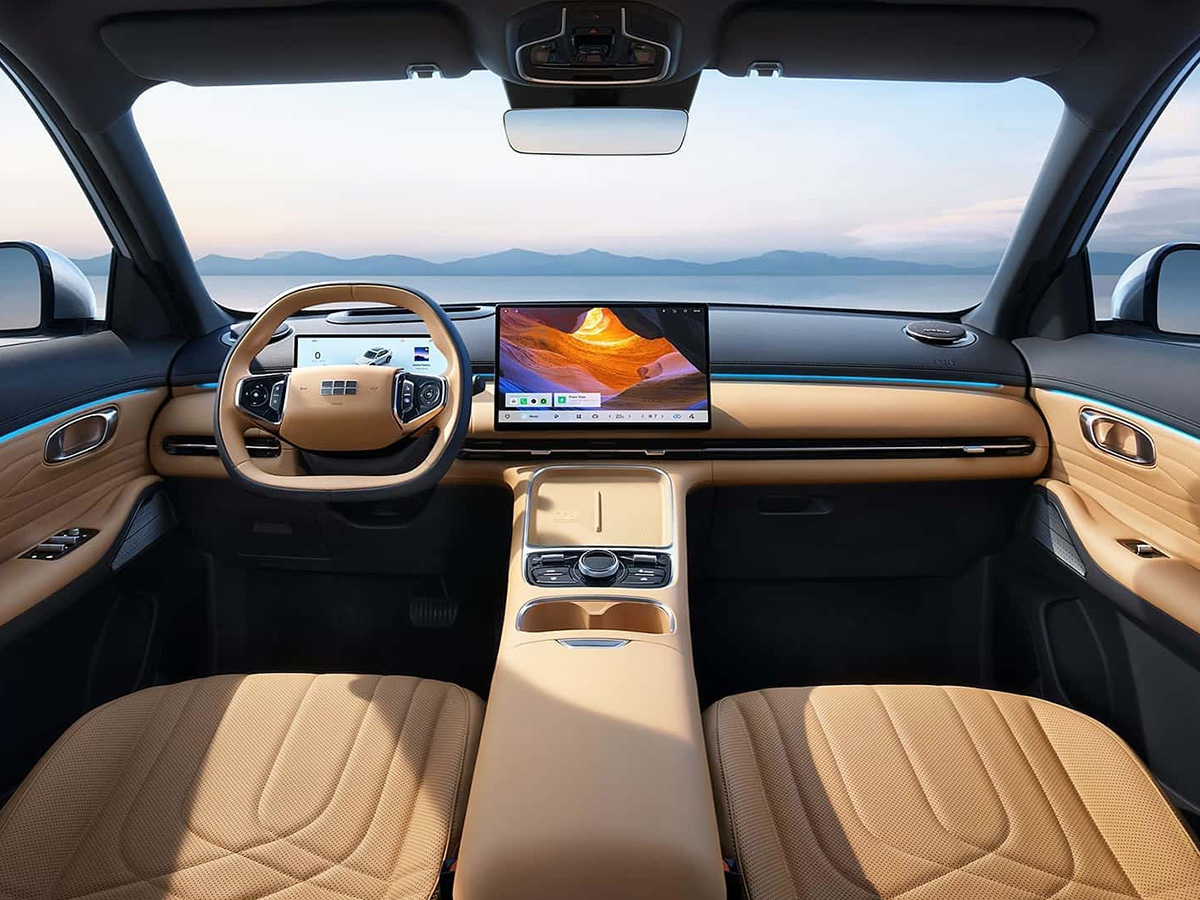 Interior Geely Starray