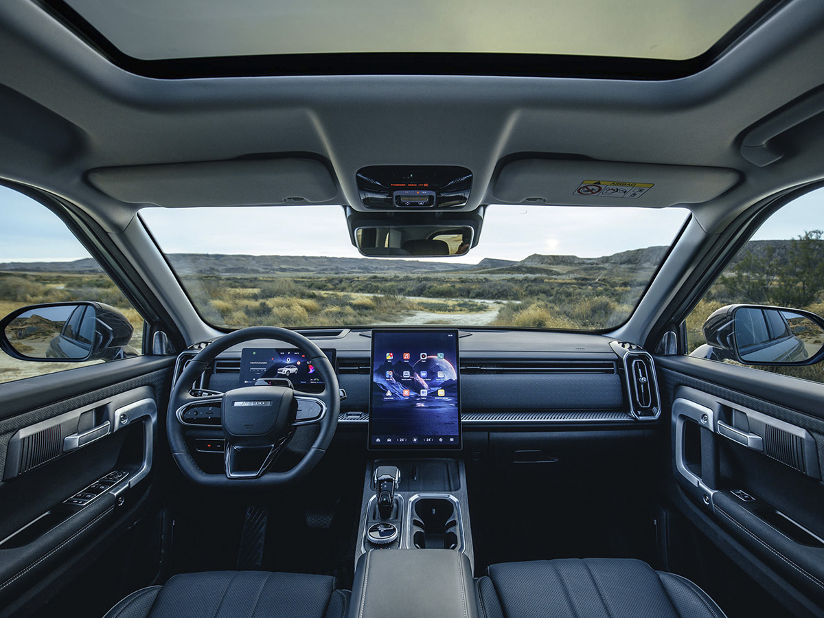 Interior del Interior Jaecoo 7