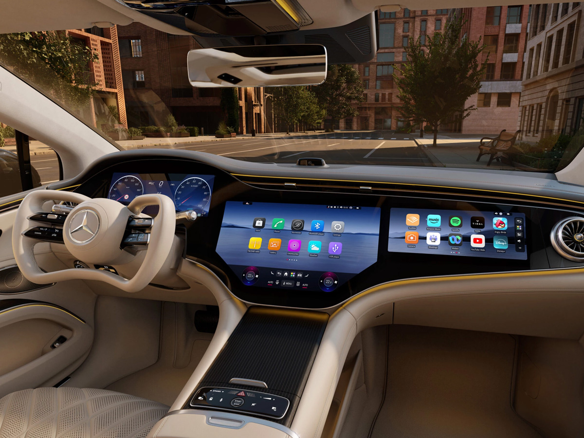 Interior Mercedes EQS