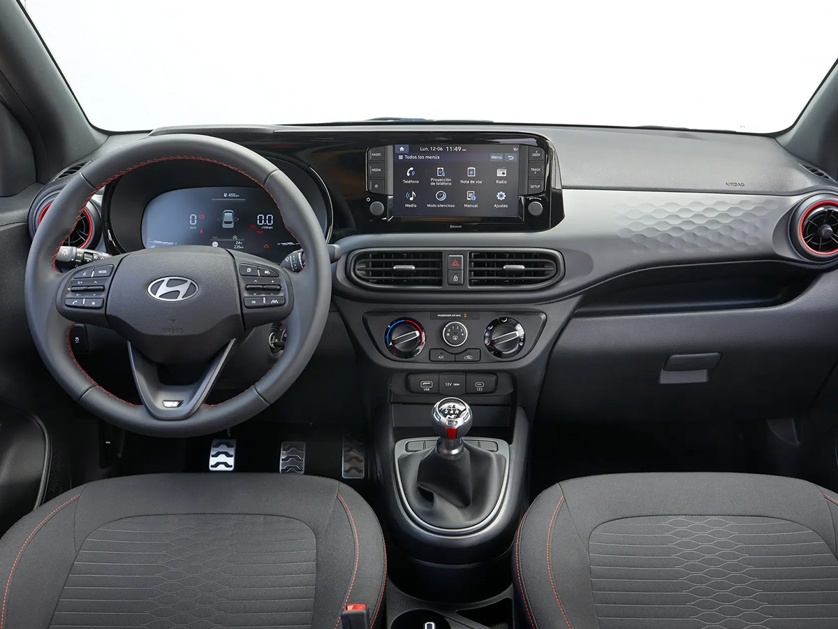 Interior i10 del MG3 i10