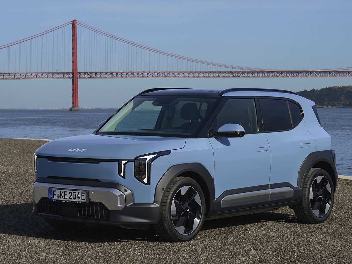 Nuevo Kia EV2 2026 azul