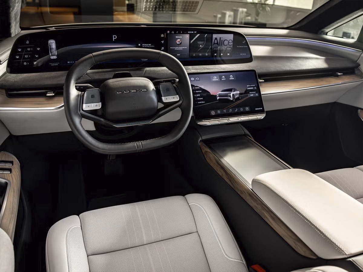 Lucid Gravity Interior