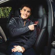Esta es la razón por la que Marc Márquez solo ha comprado 2 coches en su vida (y uno no quería ni conducirlo) Marc Márquez en el interior de un Audi Sport