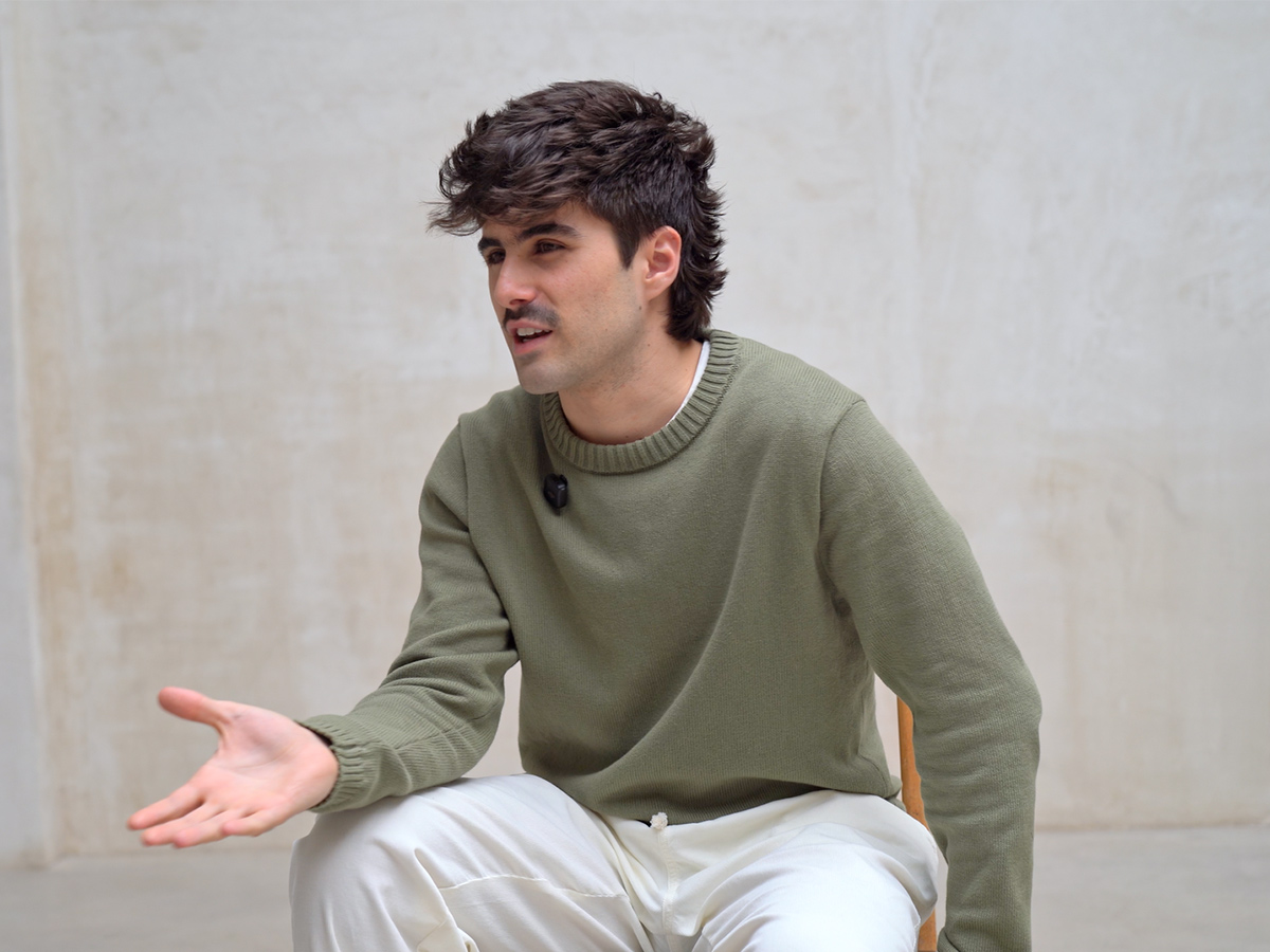 Martin Urrutia durante su entrevista para Rísbel Magazine