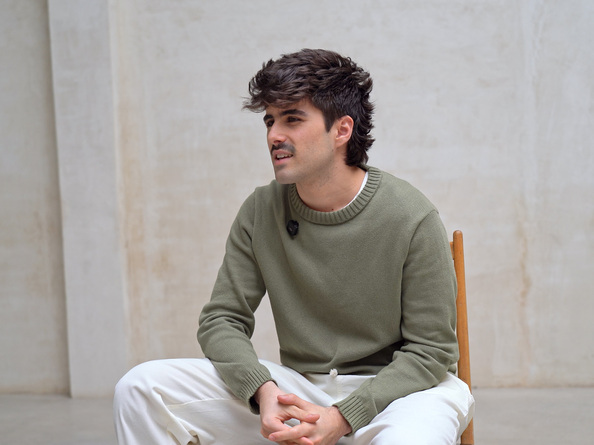 Martin Urrutia durante su entrevista para Rísbel Magazine