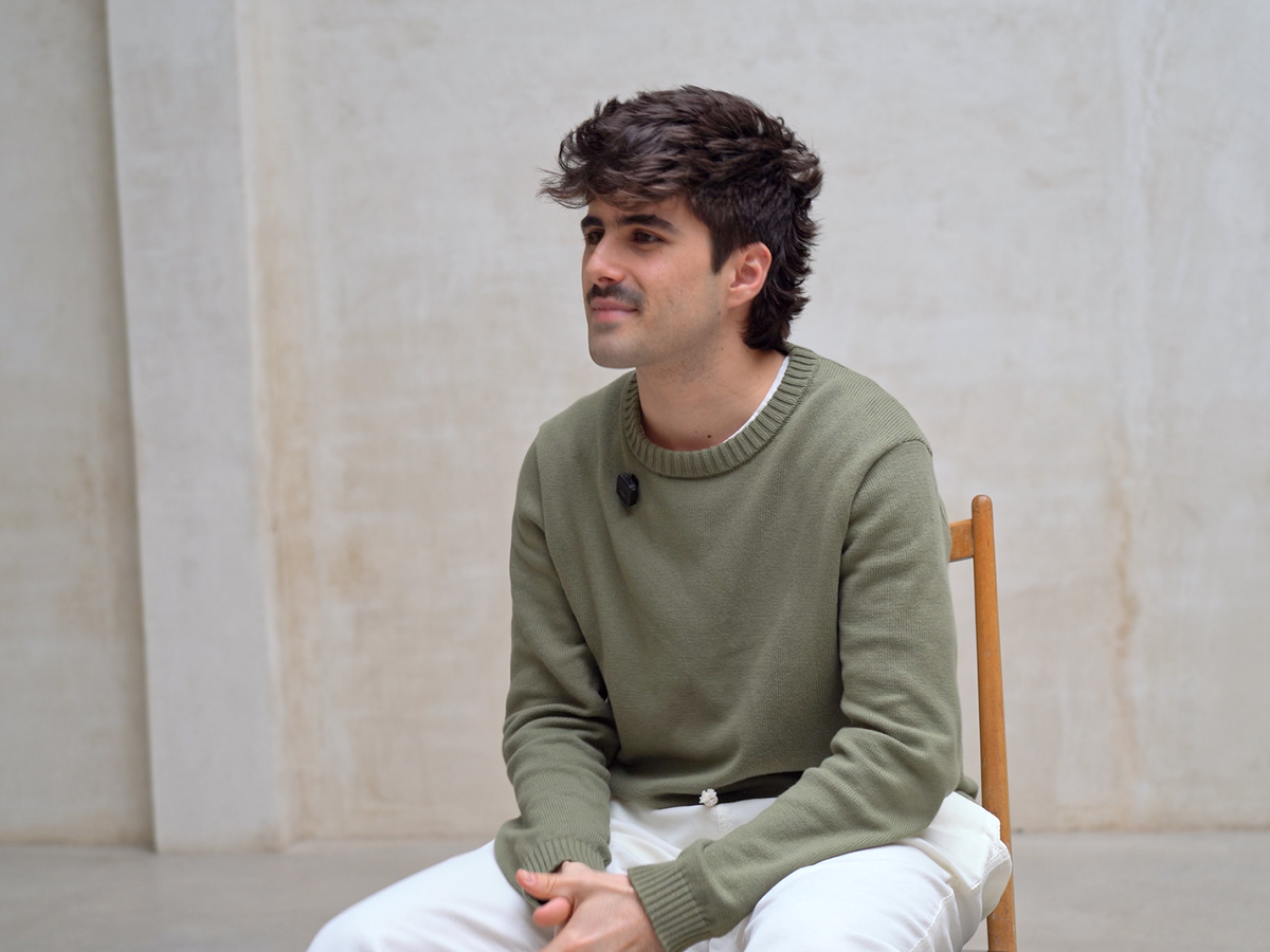 Martin Urrutia durante su entrevista para Rísbel Magazine