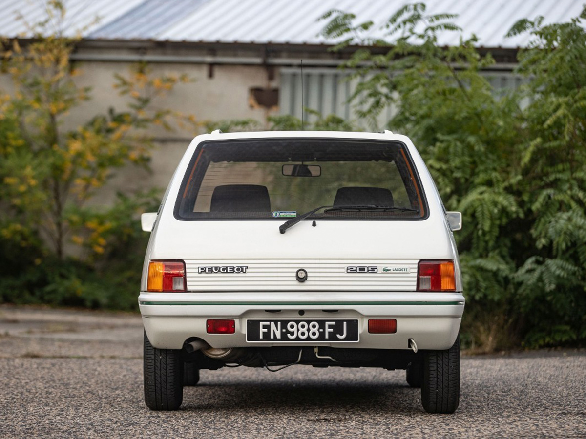 Peugeot 205 Lacoste Trasera