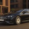 Mercedes EQS negro