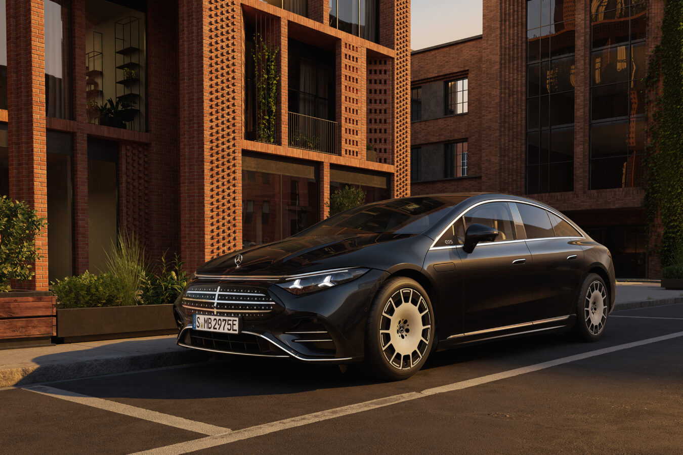 diseño exterior del nuevo Mercedes EQS