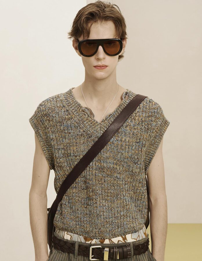 Zara colección SRPLS 2026 hombre look chaleco de punto