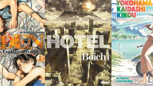 portadas de algunos de los mejores cómics manga sobre el futuro