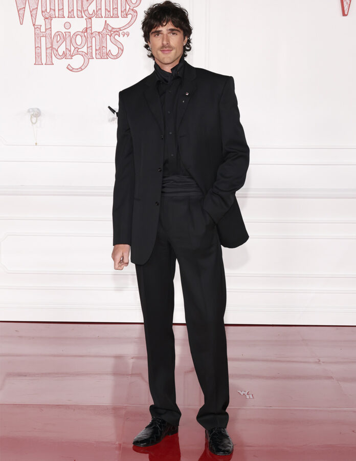 Jacob Elordi en el estreno de «Cumbres borrascosas» en Los Ángeles. Los Ángeles, 28 de enero de 2026.