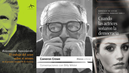 portadas de algunos de los mejores libros sobre cine que leen los actores profesionales